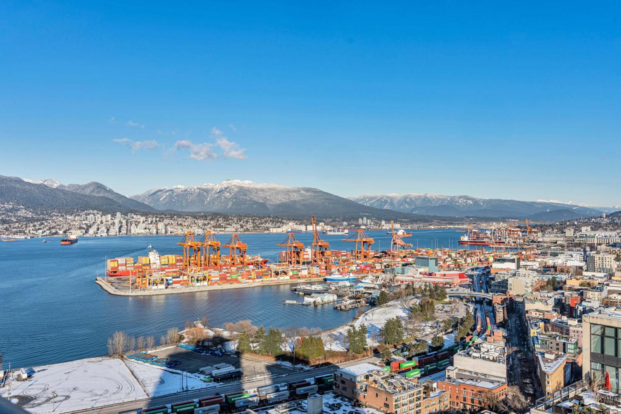 Water Views, 40Th Floor Sub-Penthouse! Entire Condo In The Heart Of Vancouver City Centre Bagian luar foto