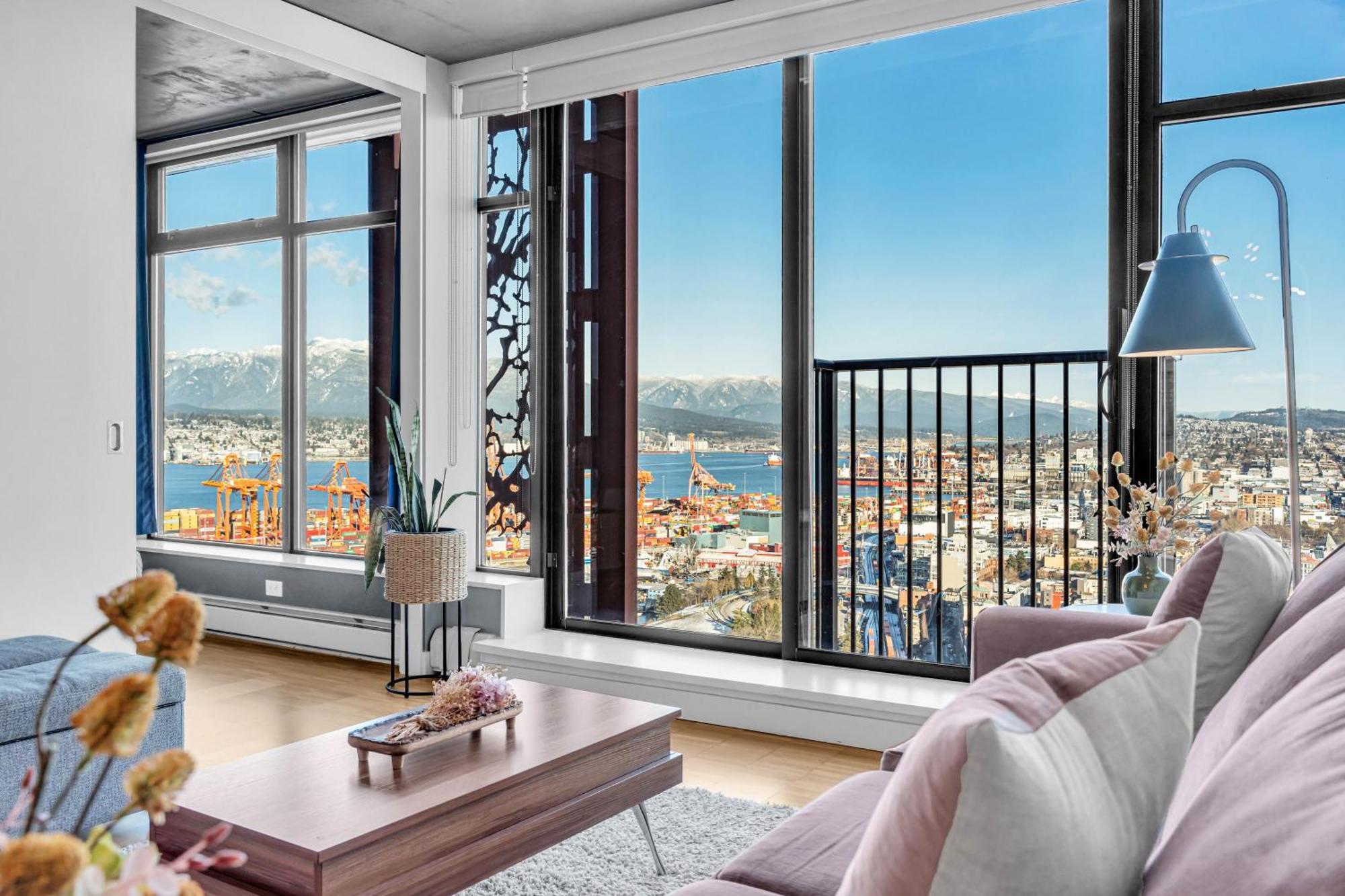 Water Views, 40Th Floor Sub-Penthouse! Entire Condo In The Heart Of Vancouver City Centre Bagian luar foto